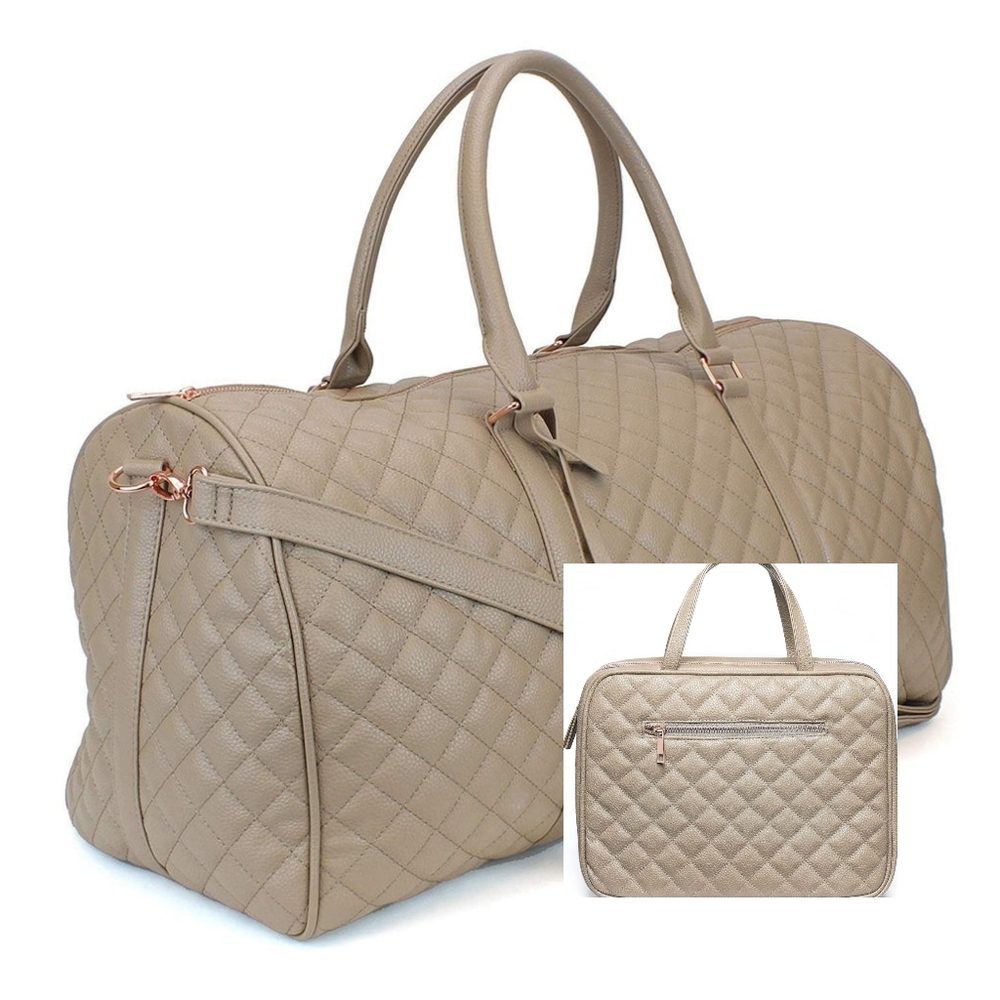 Ms Lovely Duffle and Toiletry Travel Bag